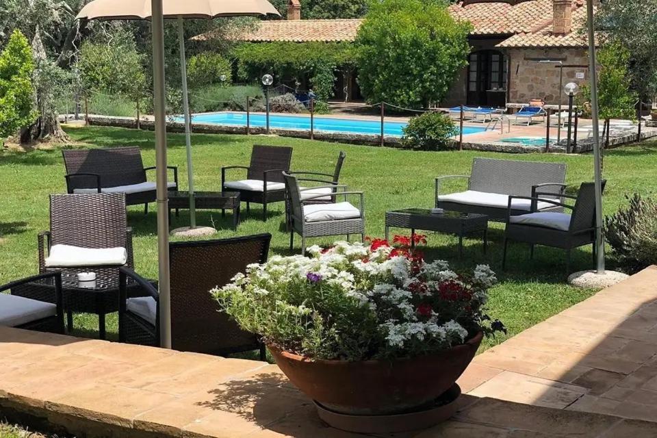 Agriturismo Eco-Bio Villa Vacasio Pitigliano Exterior foto
